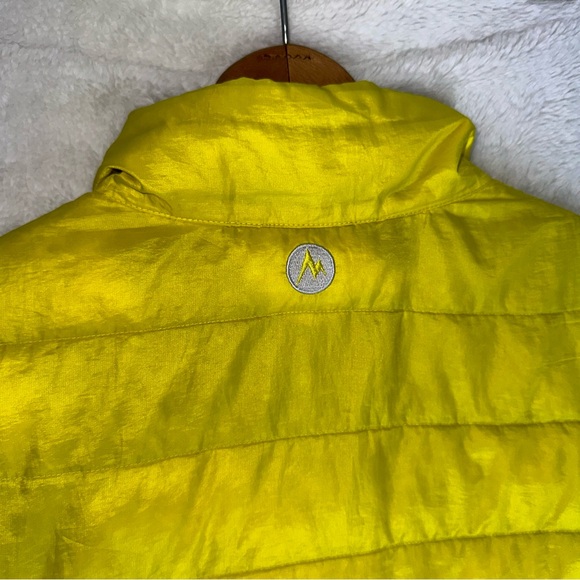 Marmot Jena Down Jacket Women's Insulated Coat Bright Yellow 800 Fill XL Puffer - Picture 10 of 16